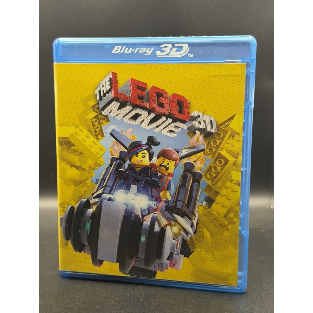 The Lego Movie 3D (2014) Chris Pratt, Will Ferrell Blu-Ray 3D Very Good cond